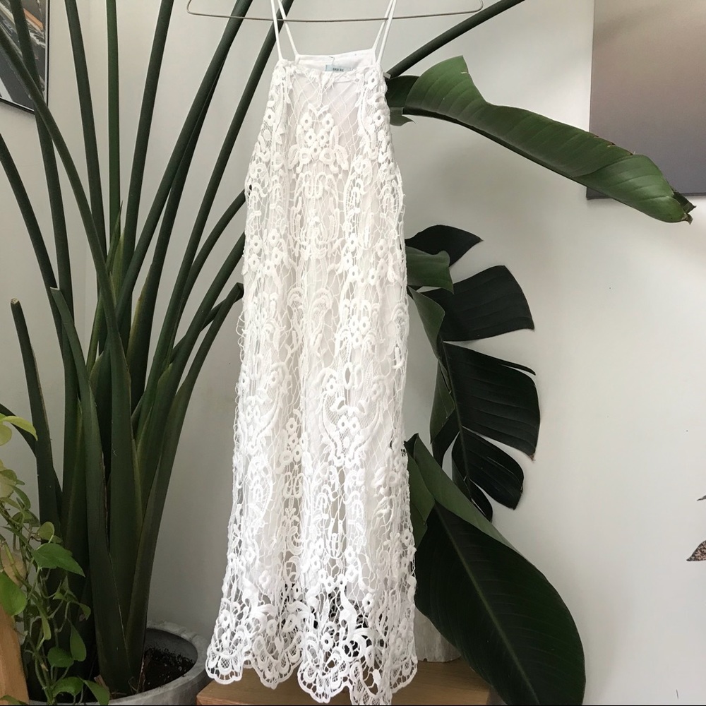 Urban Outfitters Kimchi Blue White Lace Dress S